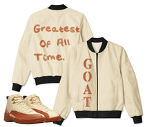 Load image into Gallery viewer, Greatest Of All Time (GOAT) | Retro Air Jordan 12 Eastside Golf Jacket