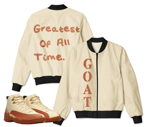 Greatest Of All Time (GOAT) | Retro Air Jordan 12 Eastside Golf Jacket