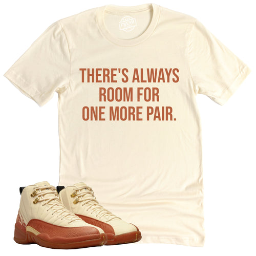 One More Pair Shirt | Retro Air Jordan 12 Eastside Golf Sneaker Match Tee