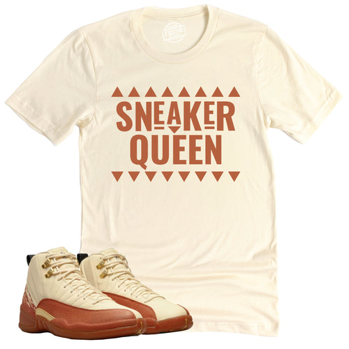 Sneaker Queen Shirt | Retro Air Jordan 12 Eastside Golf Sneaker Match Tee