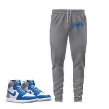 Load image into Gallery viewer, Stay Humble Hustle Hard | Retro Air Jordan 1 True Blue Joggers