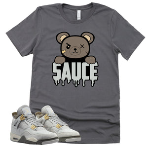 Sauce Shirt | Retro Air Jordan 4 Craft Photon Dust Sneaker Match Tee