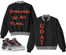 Load image into Gallery viewer, Greatest Of All Time (GOAT) | Retro Air Jordan 4 Infrared Jacket