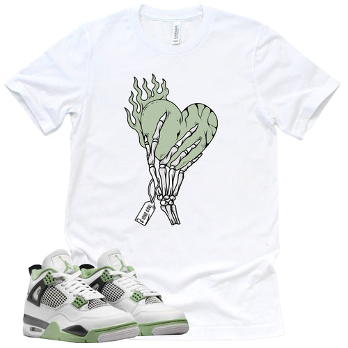 Cost Your Soul Shirt | Retro Air Jordan 4 Oil Green Sneaker Match Tee