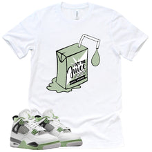 Load image into Gallery viewer, I Got The Juice Shirt | Retro Air Jordan 4 Oil Green Sneaker Match Tee