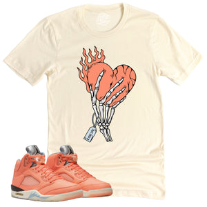 Cost Your Soul Shirt | Retro Air Jordan 5 Crimson Bliss Sneaker Match Tee