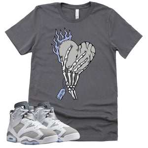 Cost Your Soul Shirt | Retro Air Jordan 6 Cool Grey Sneaker Match Tee