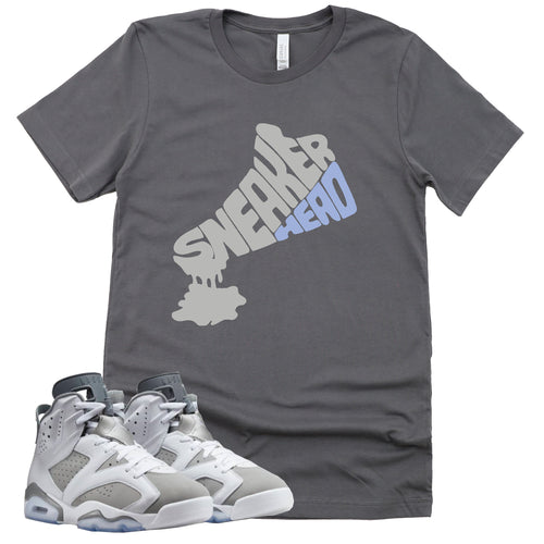 Dripping Sneakerhead Shirt | Retro Air Jordan 6 Cool Grey Sneaker Match Tee