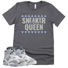 Load image into Gallery viewer, Sneaker Queen Shirt | Retro Air Jordan 6 Cool Grey Sneaker Match Tee