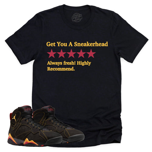 Get You A Sneakerhead Shirt | Retro Air Jordan 7 Citrus Sneaker Match Tee