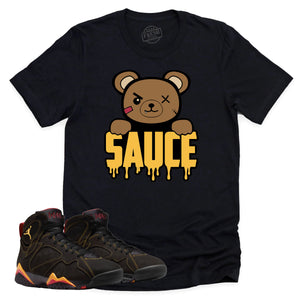 Sauce Shirt | Retro Air Jordan 7 Citrus Sneaker Match Tee