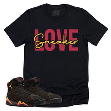 Load image into Gallery viewer, Sneaker Love Shirt | Retro Air Jordan 7 Citrus Sneaker Match Tee