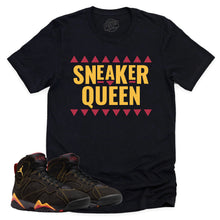 Load image into Gallery viewer, Sneaker Queen Shirt | Retro Air Jordan 7 Citrus Sneaker Match Tee