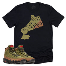 Load image into Gallery viewer, Dripping Sneakerhead Shirt | Retro Air Jordan 9 NRG Beef And Broccoli Sneaker Match Tee