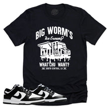 Load image into Gallery viewer, BW Ice Cream Shop Shirt | Retro Dunk Low Panda Sneaker Match Tee