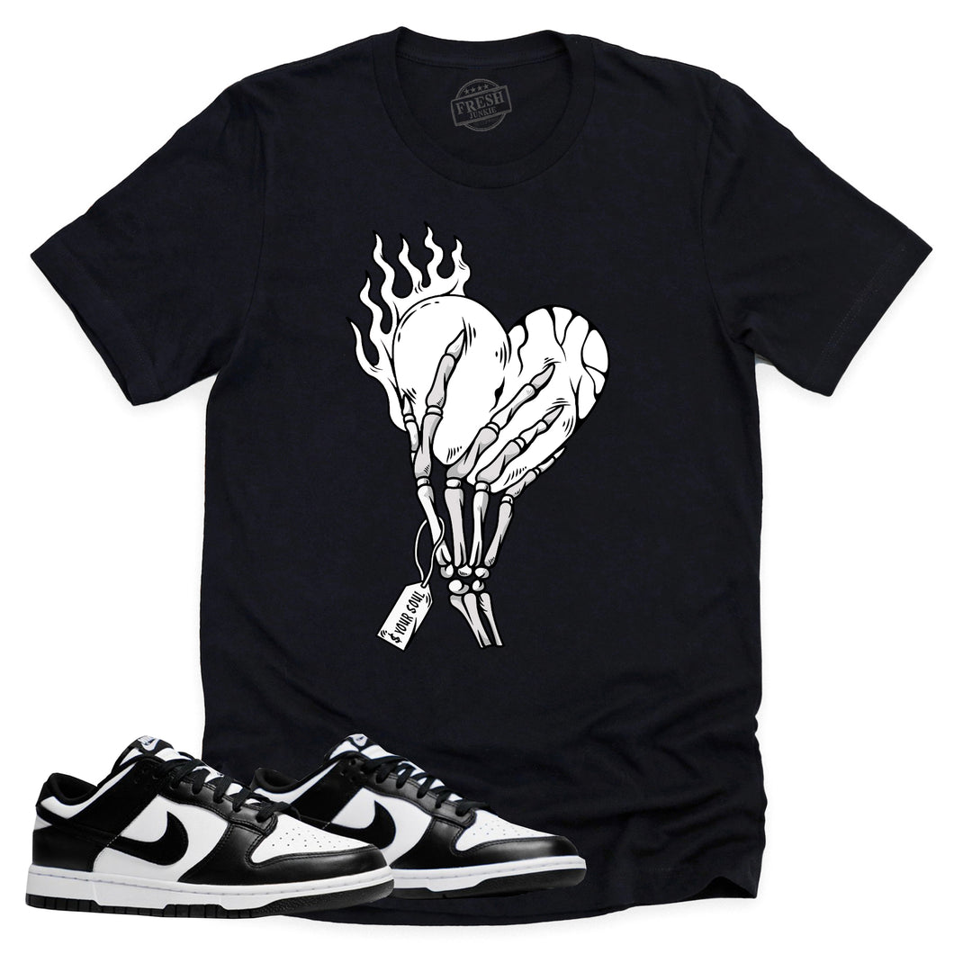 Cost Your Soul Shirt | Retro Dunk Low Panda Sneaker Match Tee