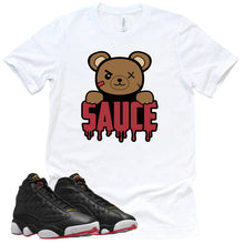 Load image into Gallery viewer, Sauce Shirt | Retro Air Jordan 13 Playoffs Sneaker Match Tee